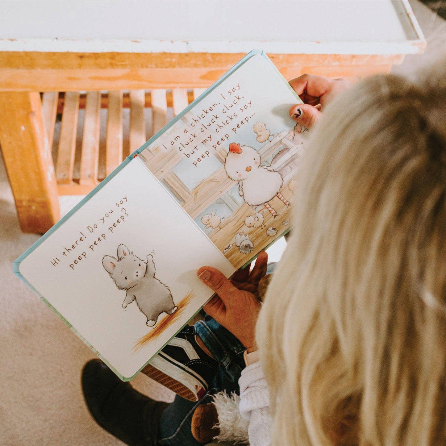 Bunnies By the Bay - Who Says Peep Peep Board Book