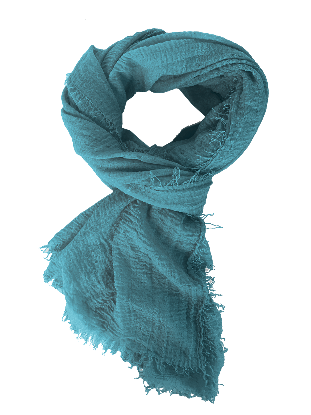 Rubyzaar - Boho Scarf - Turquoise