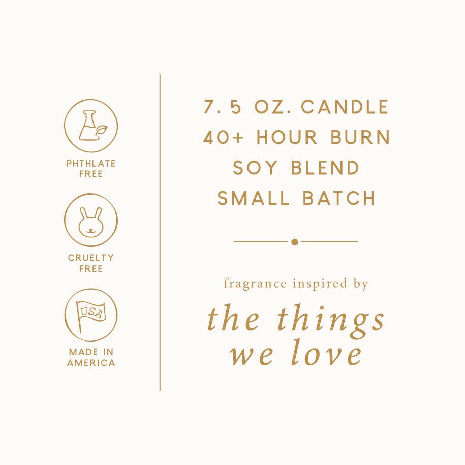 Poured Goods - Holiday Baking Candle | Cinnamon + Vanilla