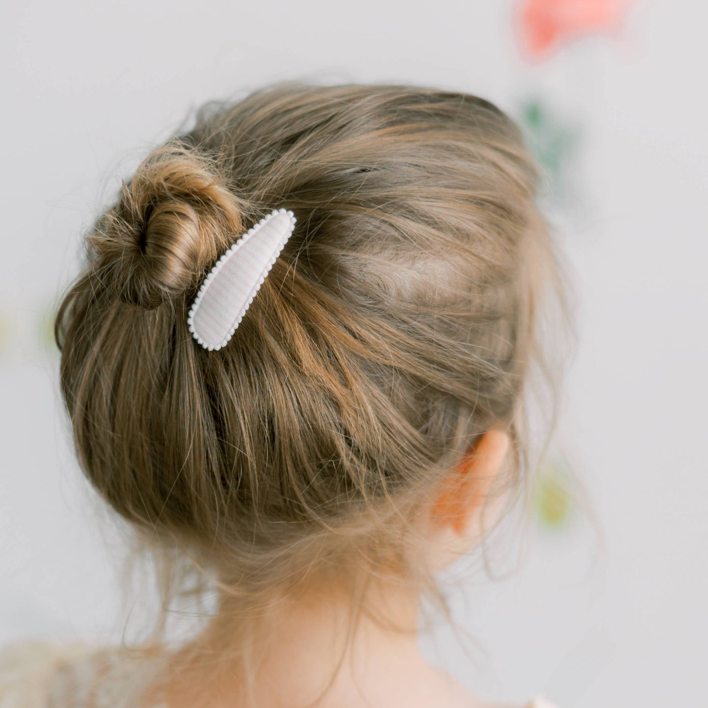 Frankie & Claude - Lizzy Pink & Navy Floral Hair Clips