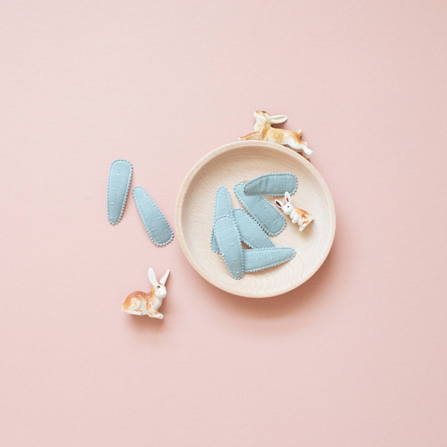 Frankie & Claude - Menagerie Navy Floral Hair Clips