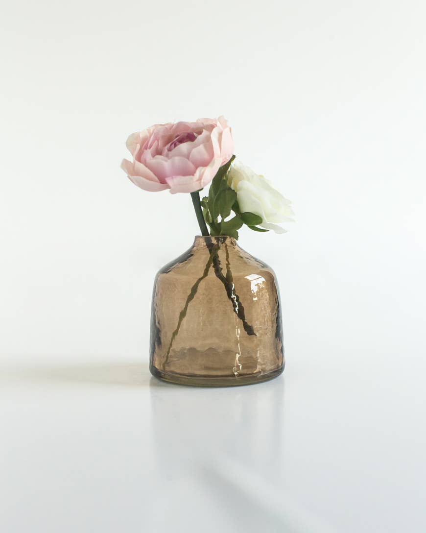 Creative Women - Bella Handblown Hammered Bud Vase