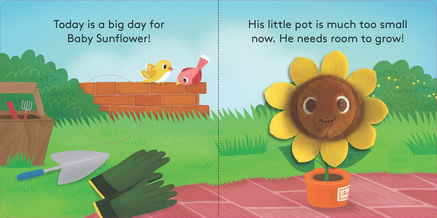 Chronicle Books - Baby Sunflower: Finger Puppet Book