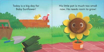 Chronicle Books - Baby Sunflower: Finger Puppet Book