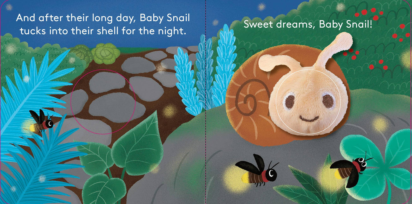 Chronicle Books - Baby Snail: Finger Puppet Book