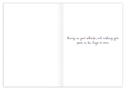 Biely & Shoaf - Cornflowers Sending Love Sympathy Card