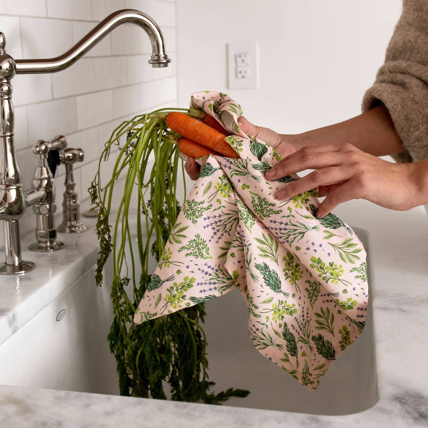 1canoe2 | One Canoe Two Paper Co. - Herbs Kitchen Towel