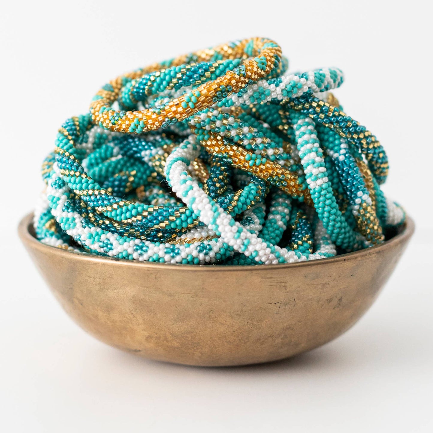 Aid Through Trade - 💎 Roll-On® Jewelry -  Aquamarine - Set of 12 Bracelets 