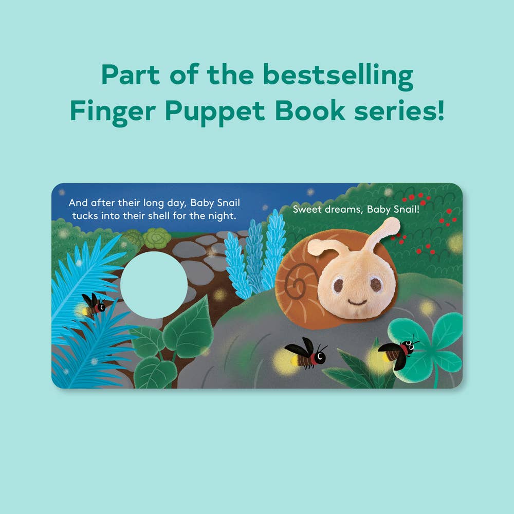 Chronicle Books - Baby Snail: Finger Puppet Book