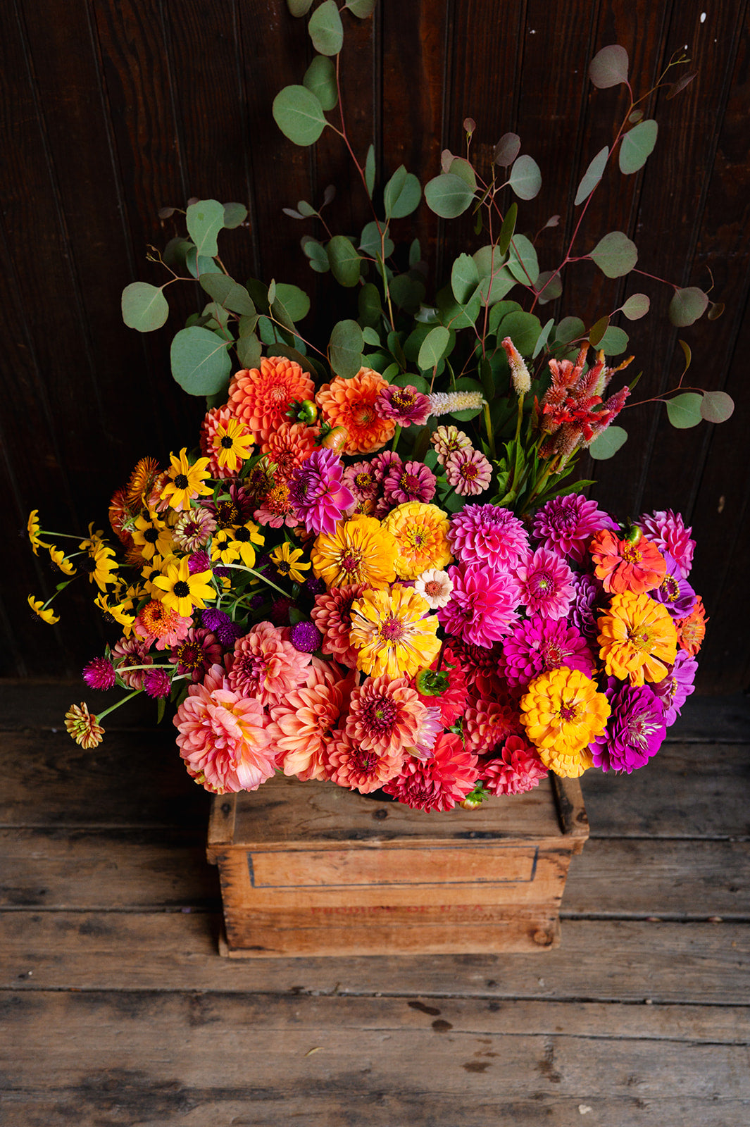 DIY Bucket Of Blooms