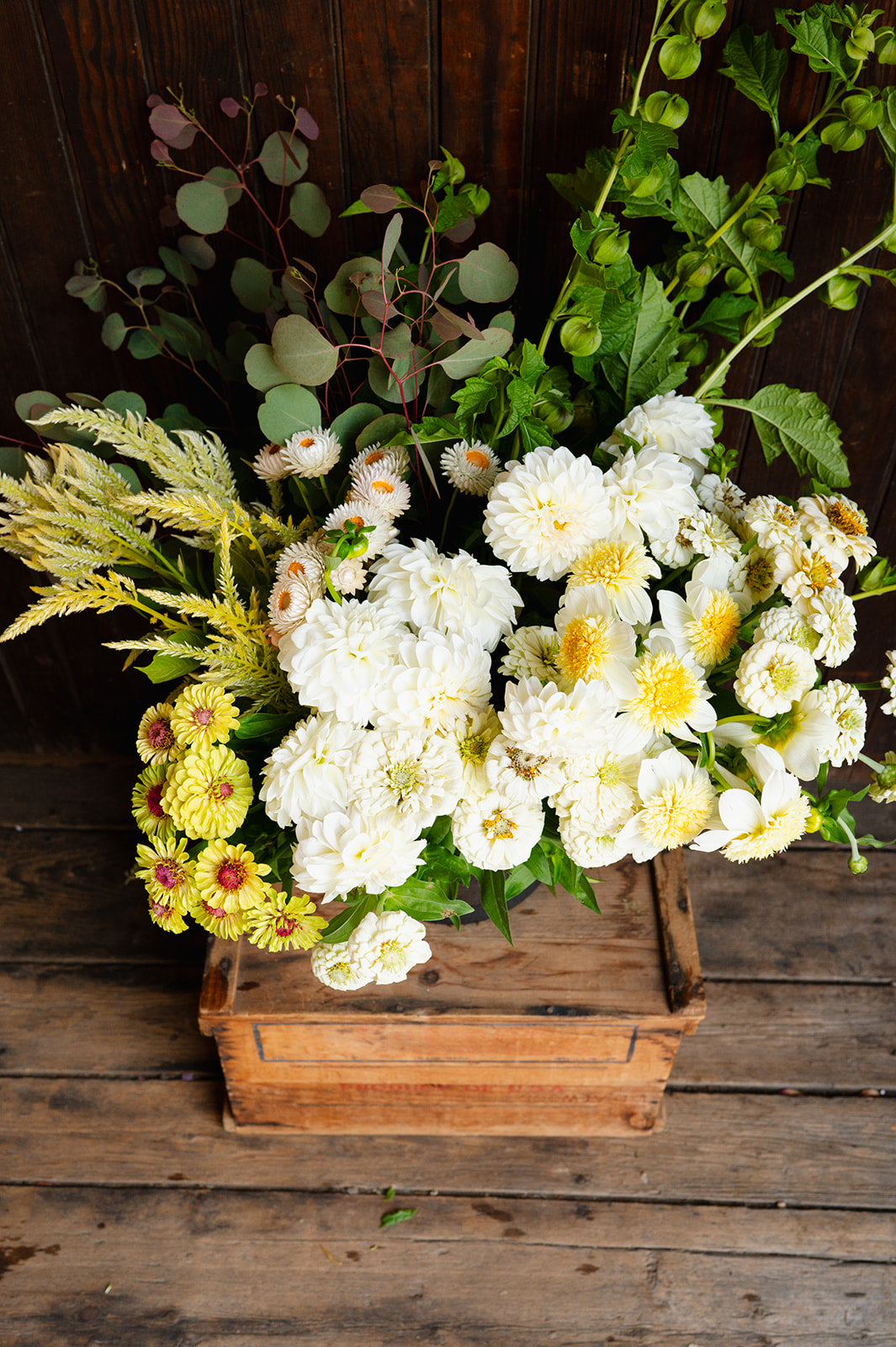 DIY Bucket Of Blooms