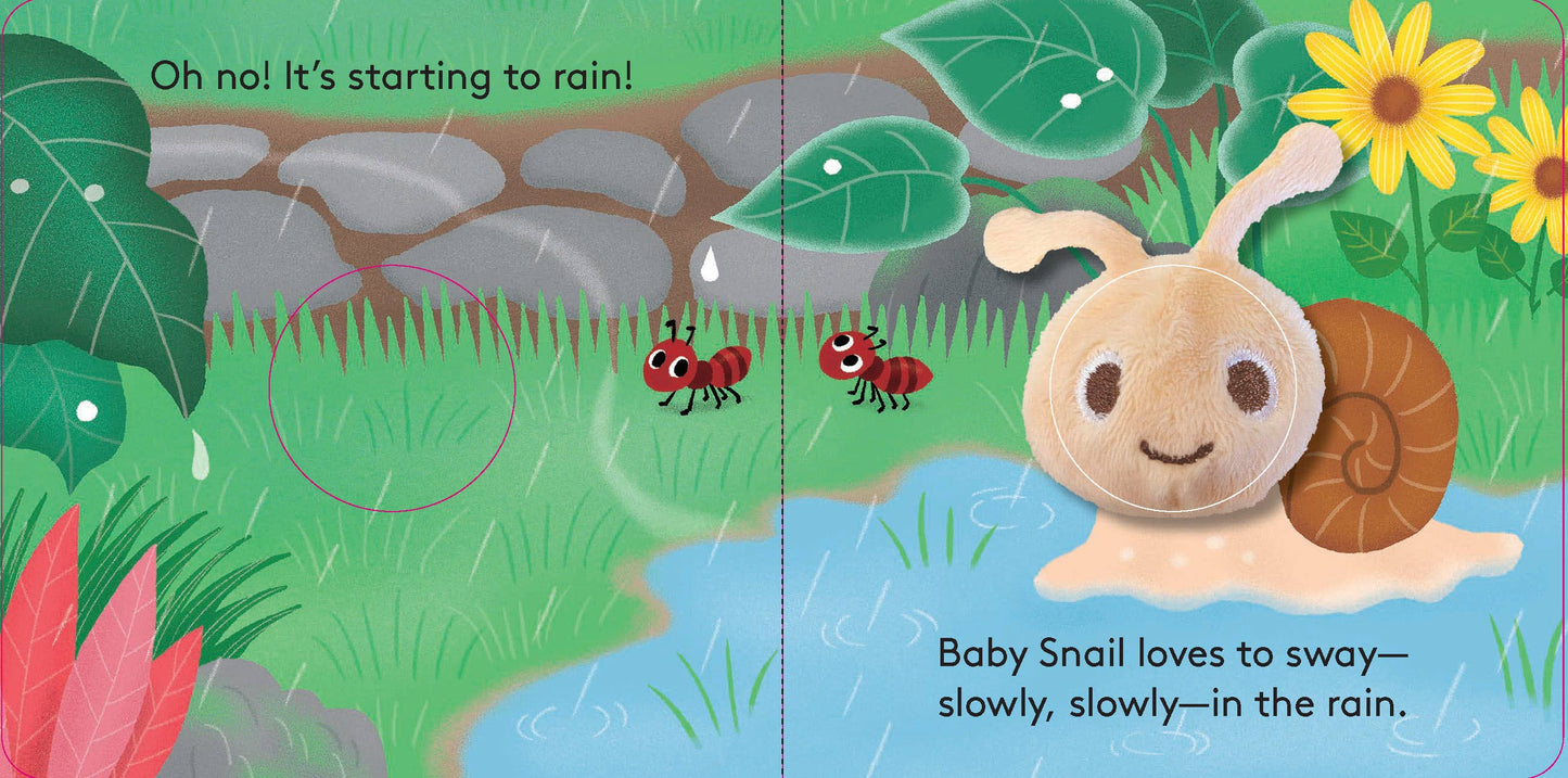 Chronicle Books - Baby Snail: Finger Puppet Book