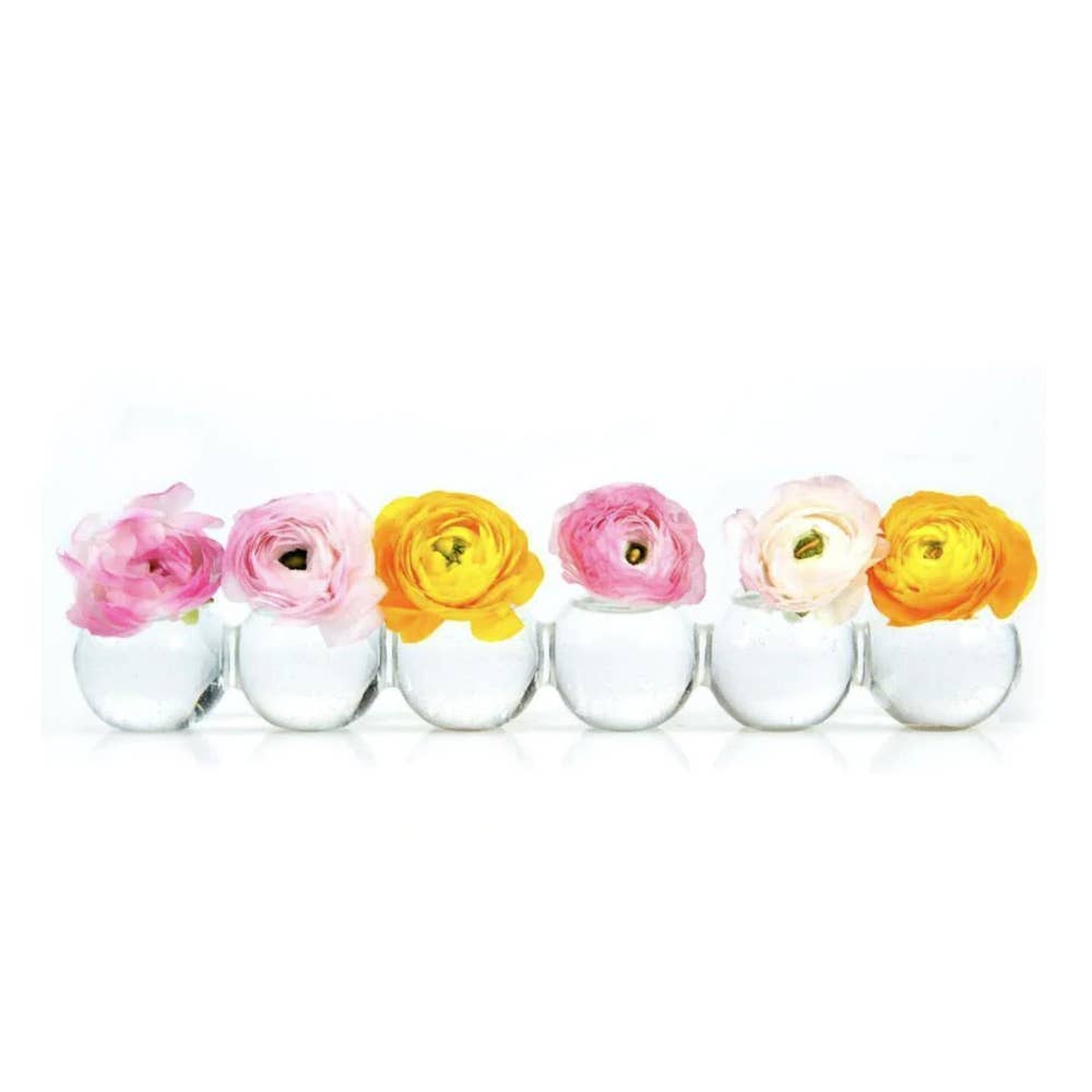Chive - Caterpillar Bud Vase Glass