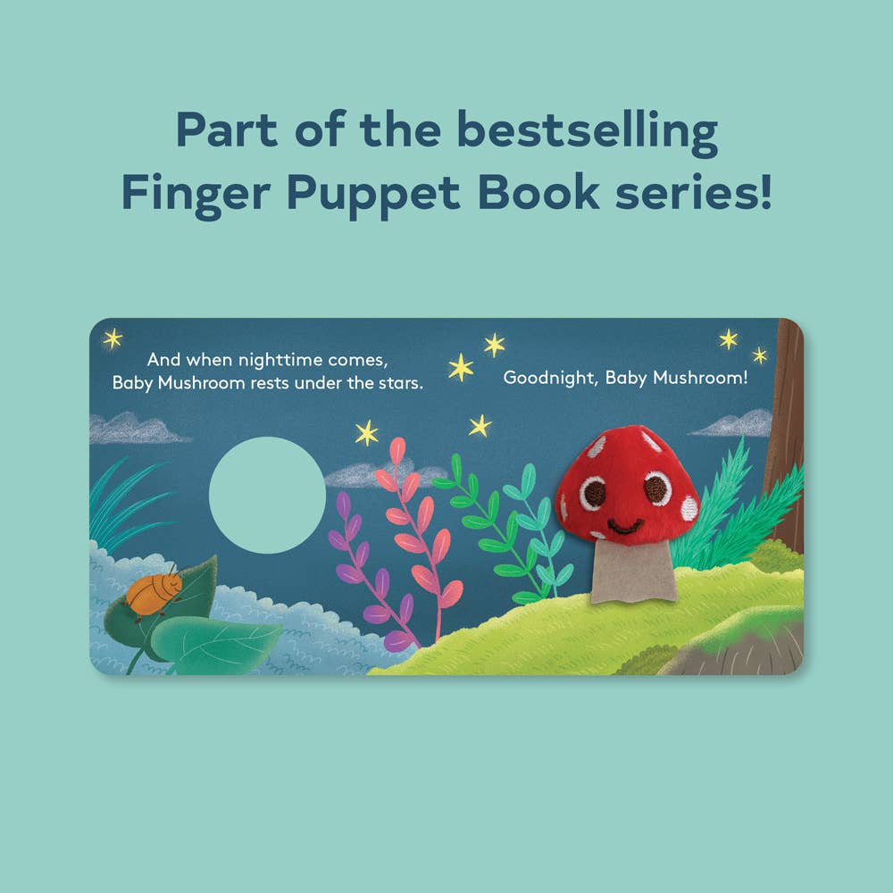 Chronicle Books - Baby Mushroom: Finger Puppet Book