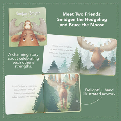 Bunnies By the Bay - Smidgen and Bruce A Big Friendship - Board Book