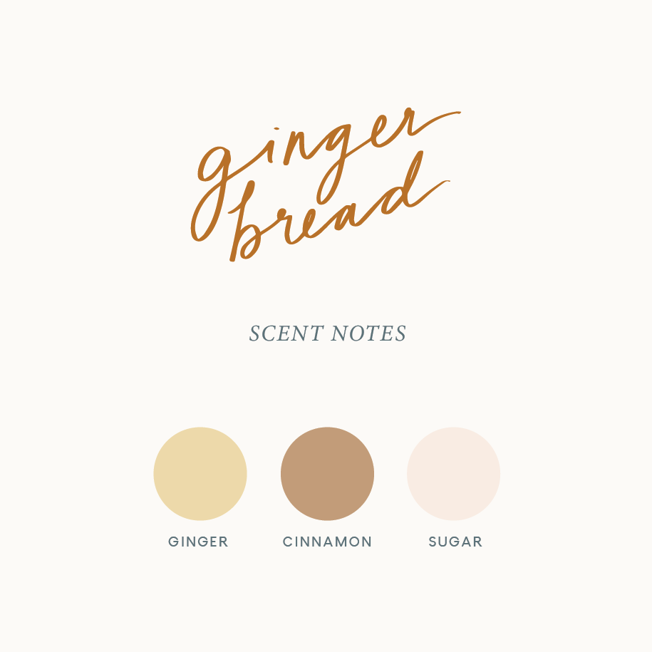 Poured Goods - Gingerbread Candle | Ginger + Cinnamon