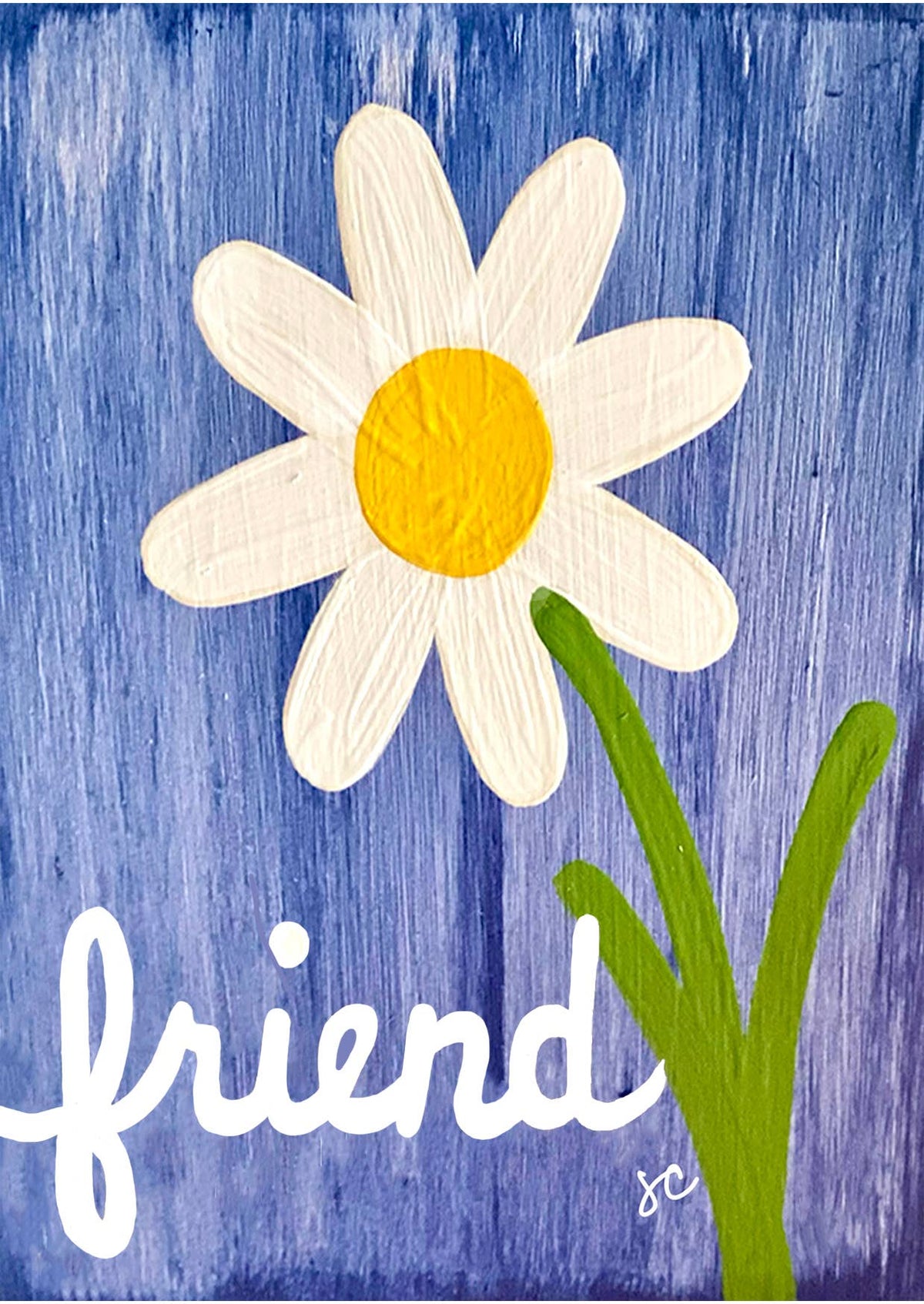 Citrus Daisy - Daisy Friend Card