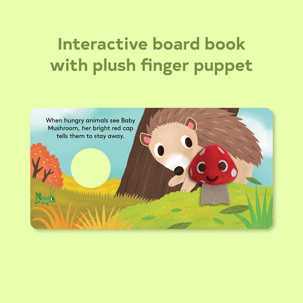 Chronicle Books - Baby Mushroom: Finger Puppet Book