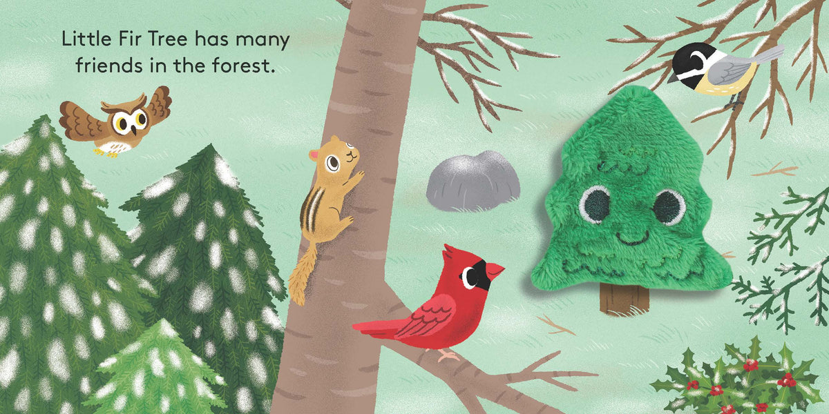 Chronicle Books - Little Fir Tree: Finger Puppet Book