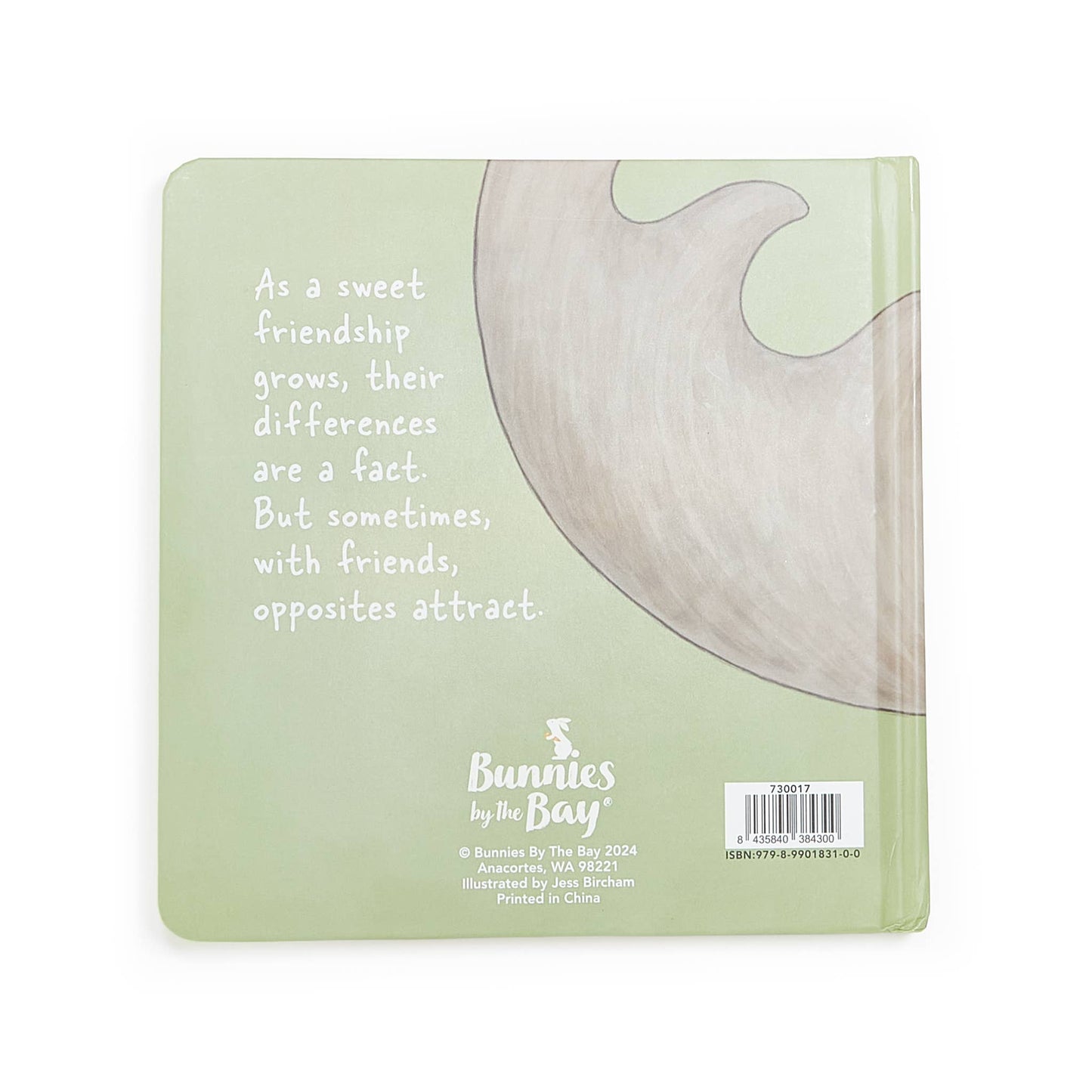 Bunnies By the Bay - Smidgen and Bruce A Big Friendship - Board Book
