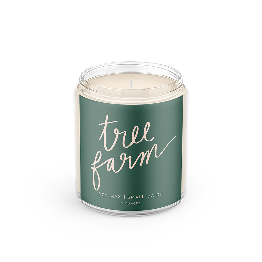 Poured Goods - Tree Farm Candle | Pine + Amber