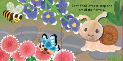Chronicle Books - Baby Snail: Finger Puppet Book