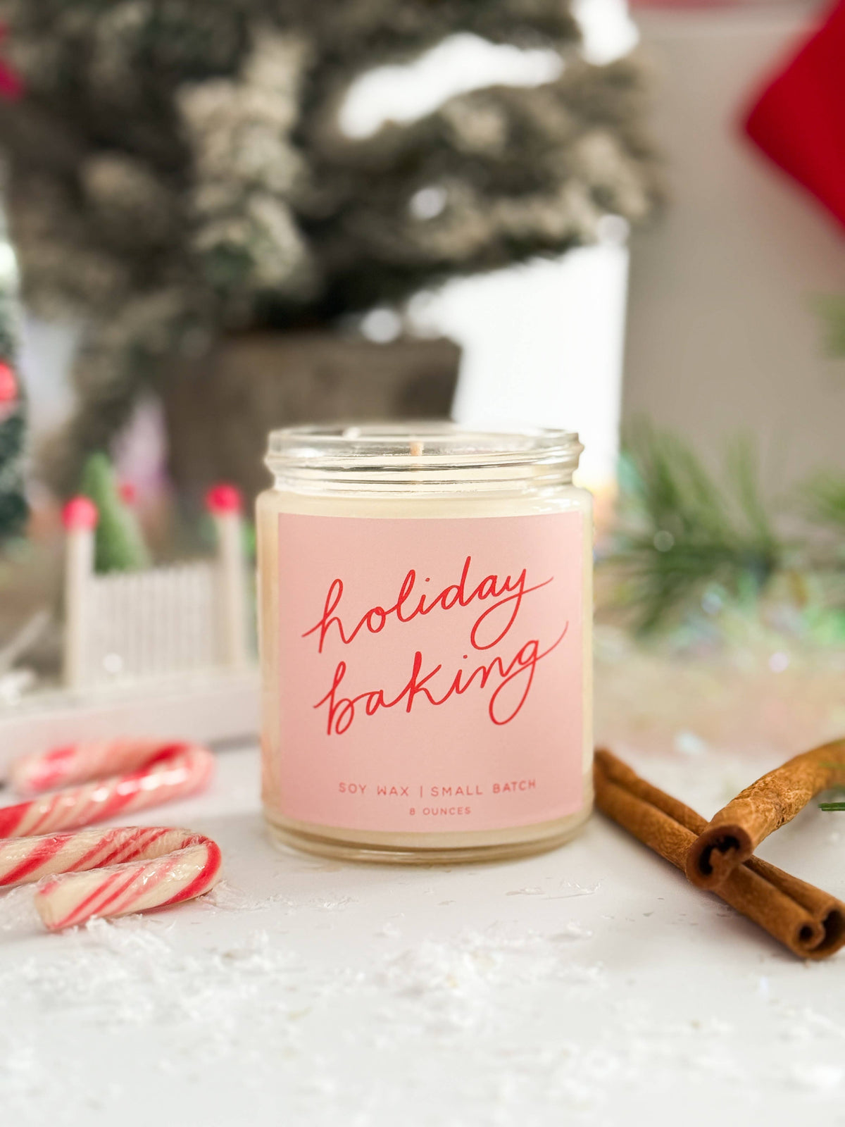 Poured Goods - Holiday Baking Candle | Cinnamon + Vanilla