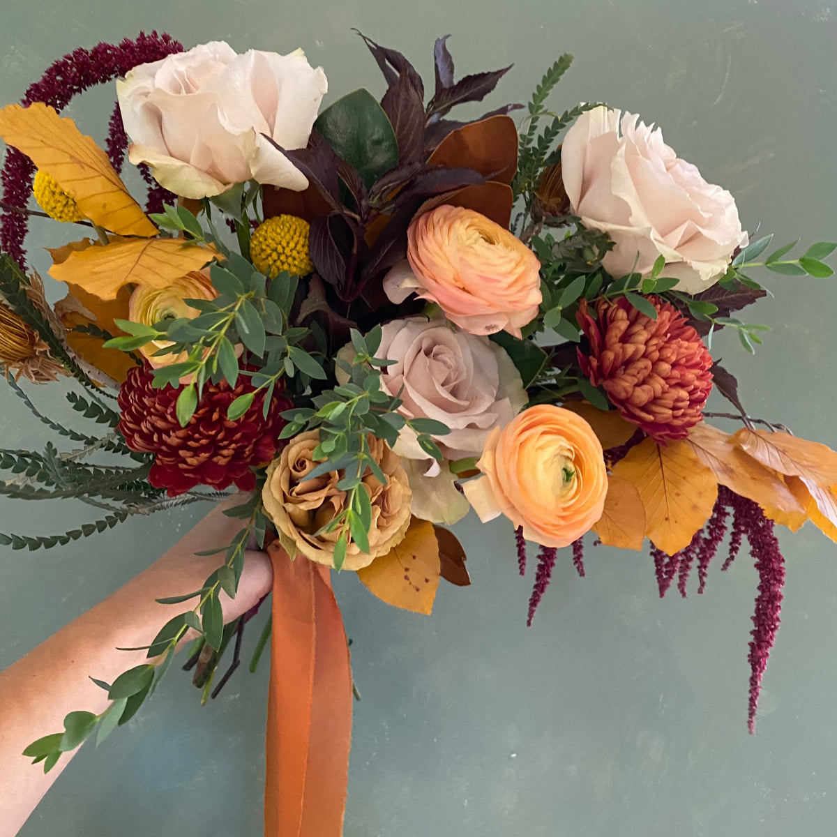 Thanksgiving Lush Hand-Tied Bouquet