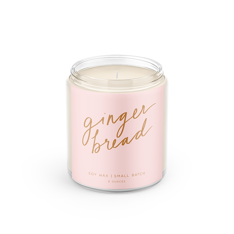 Poured Goods - Gingerbread Candle | Ginger + Cinnamon