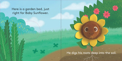 Chronicle Books - Baby Sunflower: Finger Puppet Book