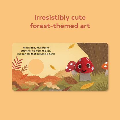 Chronicle Books - Baby Mushroom: Finger Puppet Book