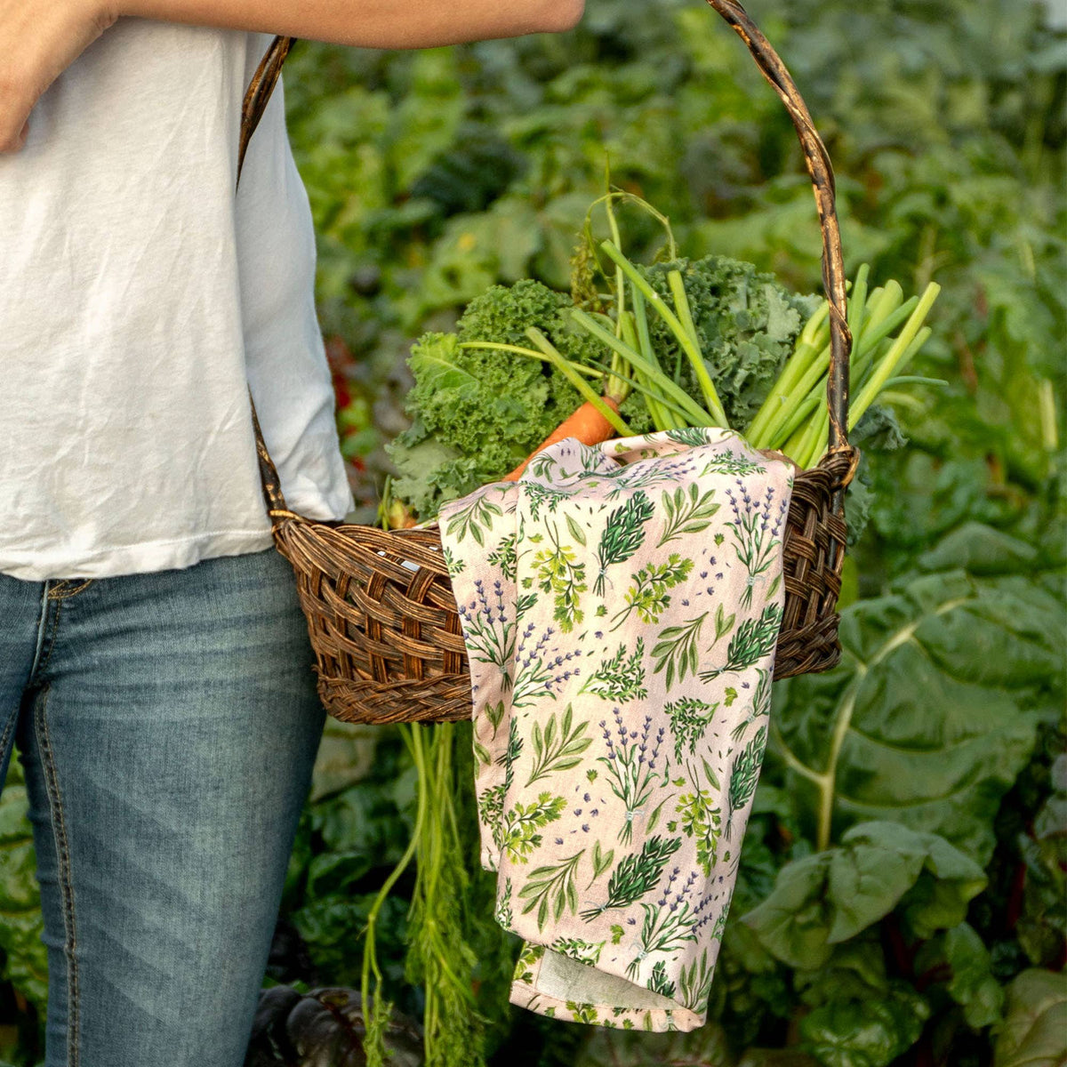 1canoe2 | One Canoe Two Paper Co. - Herbs Kitchen Towel