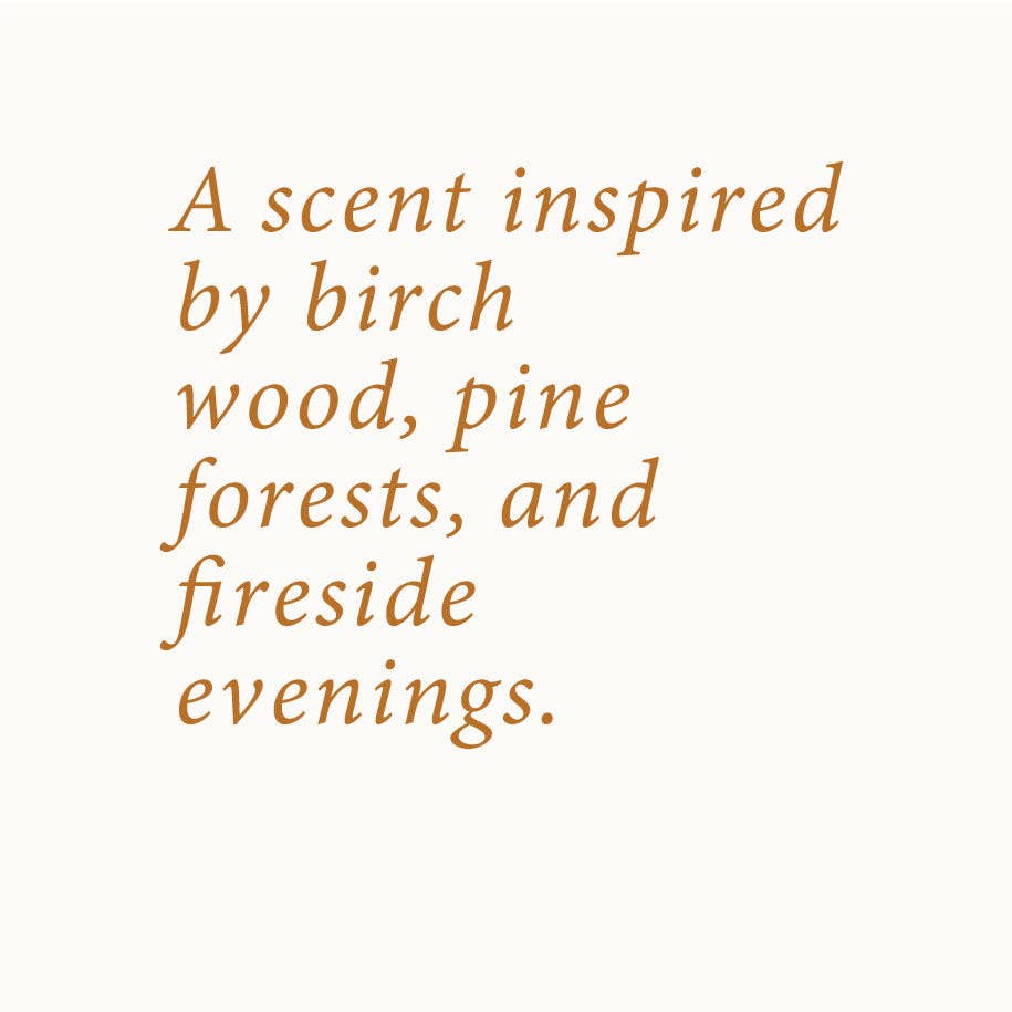 Poured Goods - Crackling Firewood Candle | Pine + Sandalwood