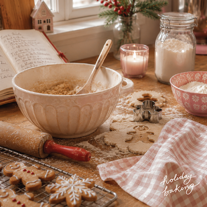 Poured Goods - Holiday Baking Candle | Cinnamon + Vanilla