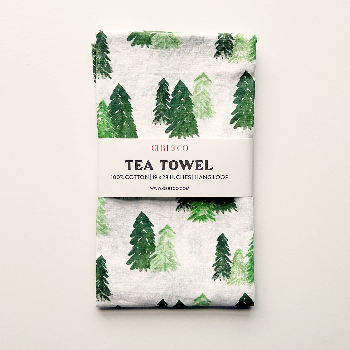 Gert & Co - Forest Trees Kitchen Towel | Cabin Tea Towel