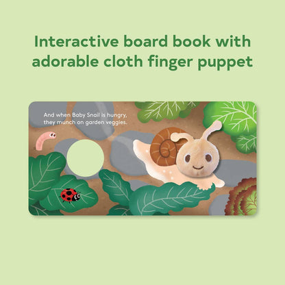 Chronicle Books - Baby Snail: Finger Puppet Book