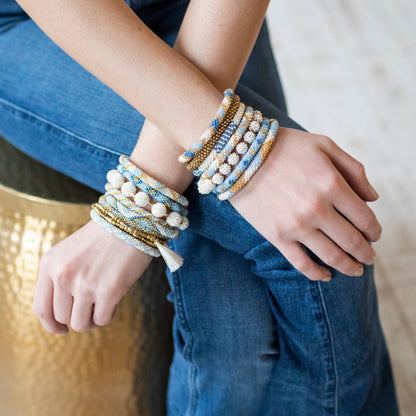 Aid Through Trade - Roll-On® Bracelet Santorini - Set of 12