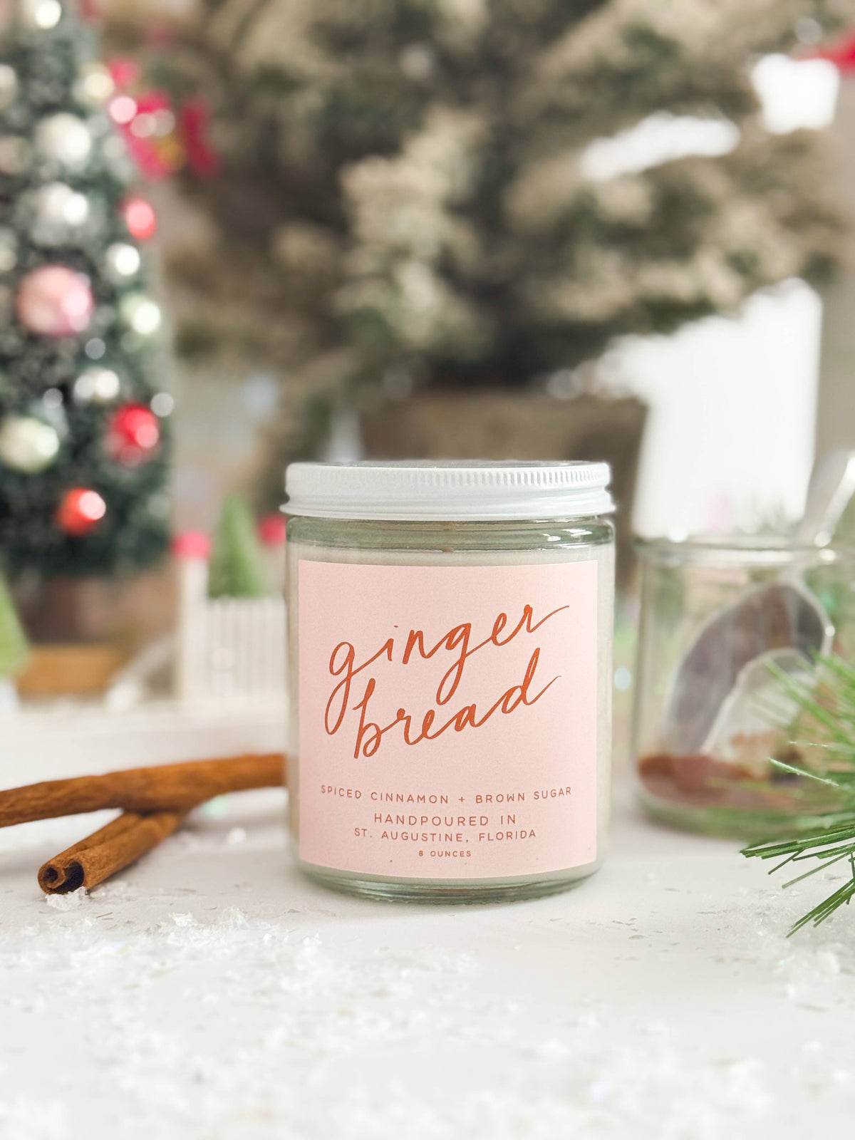 Poured Goods - Gingerbread Candle | Ginger + Cinnamon