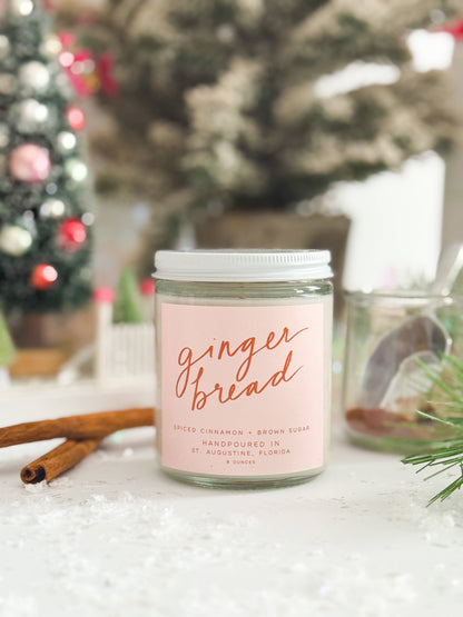 Poured Goods - Gingerbread Candle | Ginger + Cinnamon