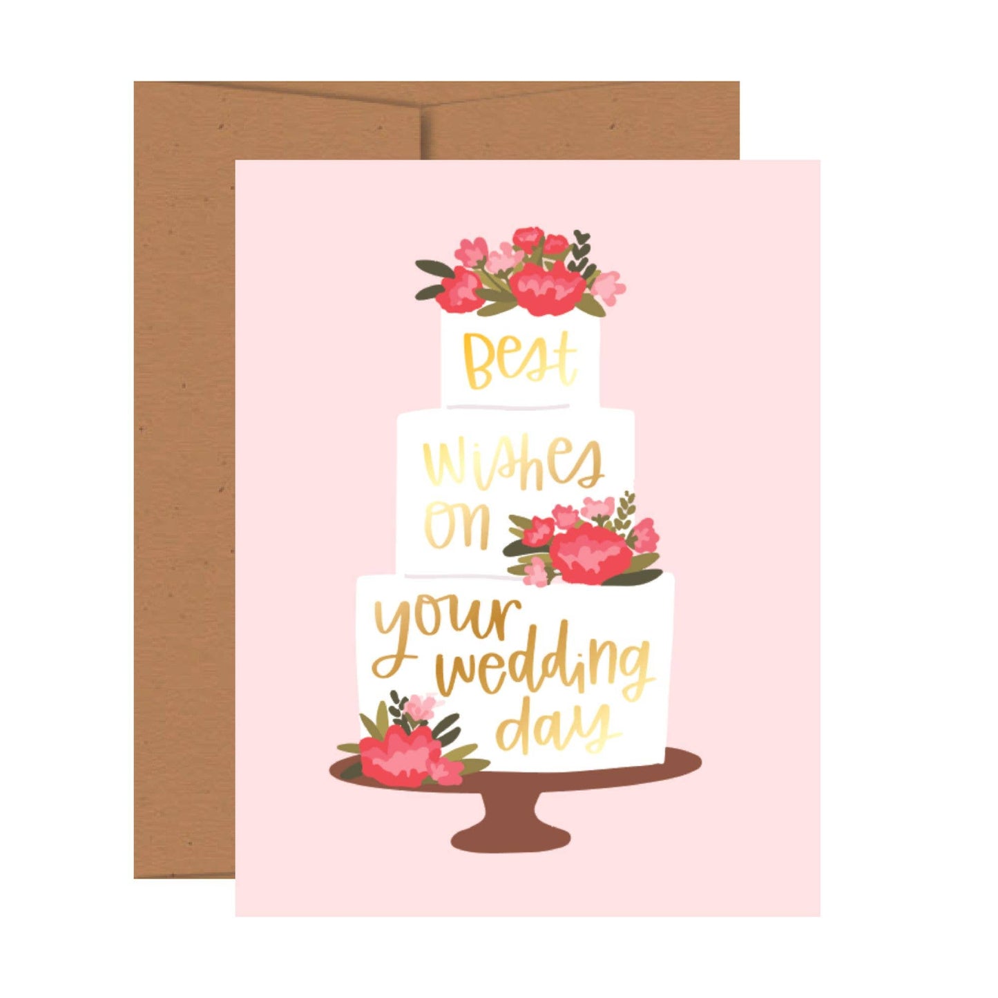 Pippi Post - Wishes on Wedding Day Greeting Card