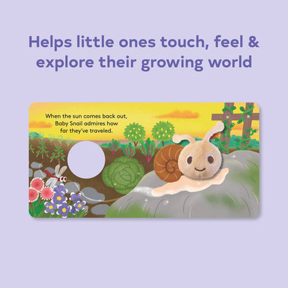 Chronicle Books - Baby Snail: Finger Puppet Book
