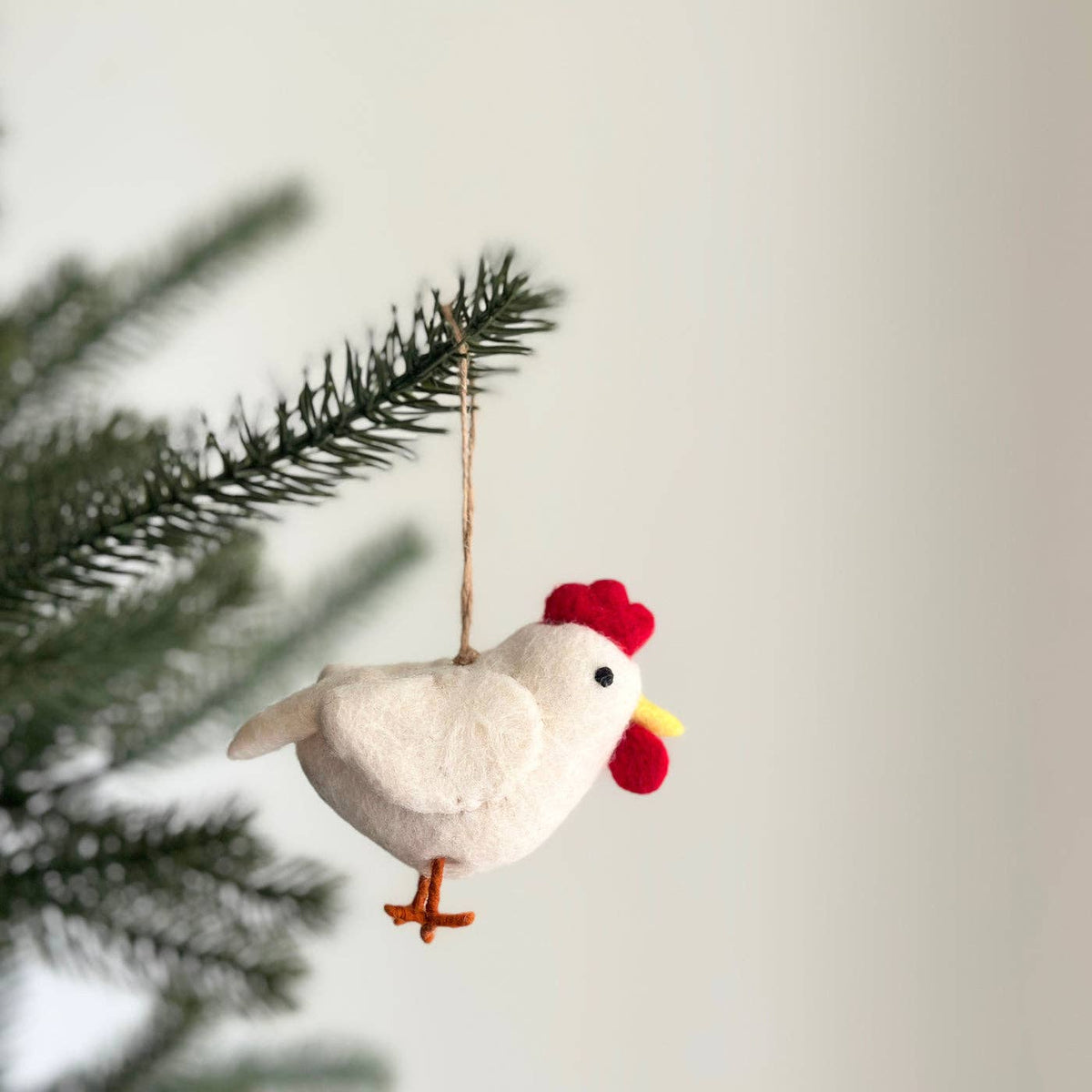 Ganapati - Felt Chicken Ornament