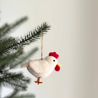 Ganapati - Felt Chicken Ornament