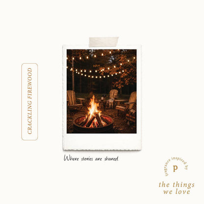 Poured Goods - Crackling Firewood Candle | Pine + Sandalwood