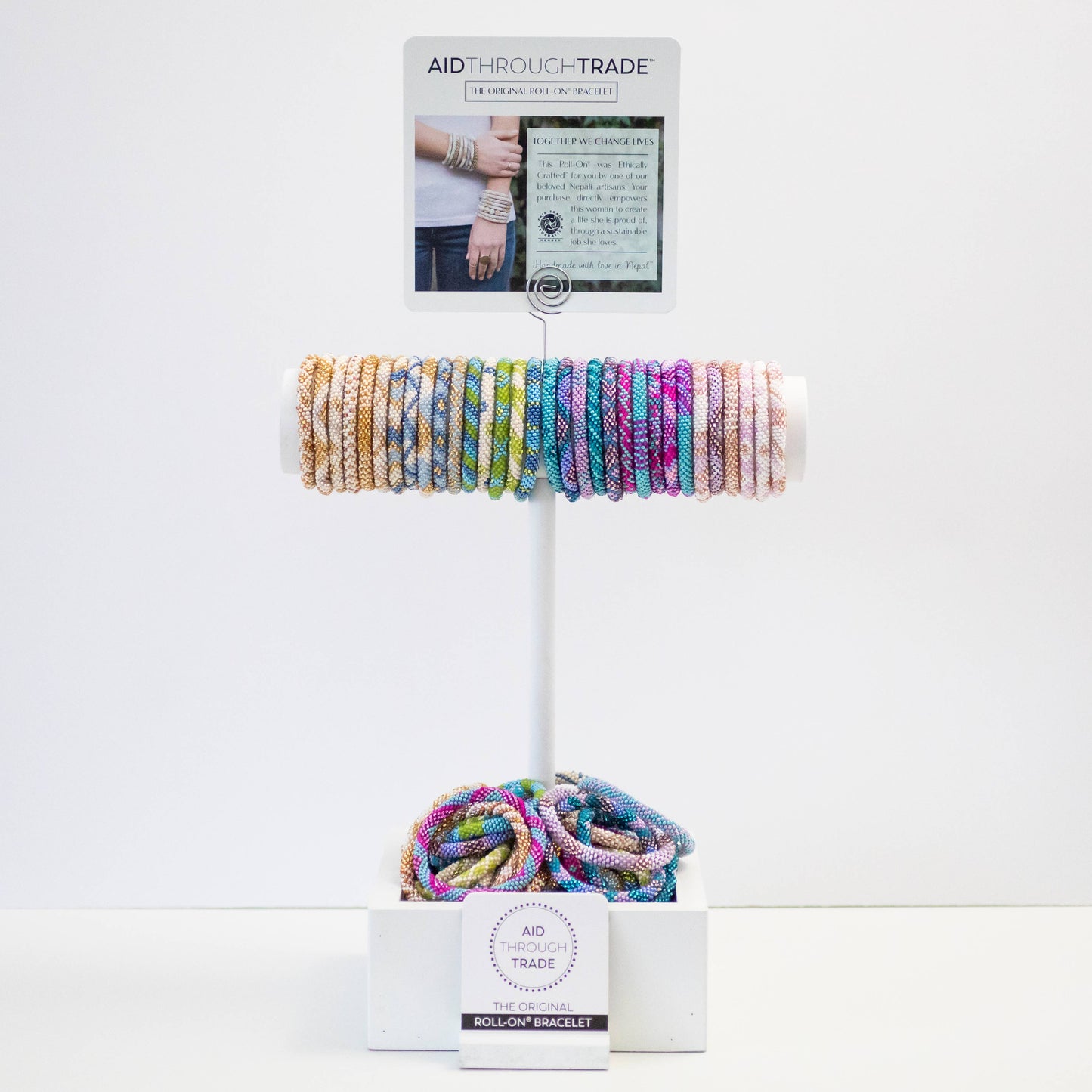 Aid Through Trade - Roll-On® Bracelet Santorini - Set of 12