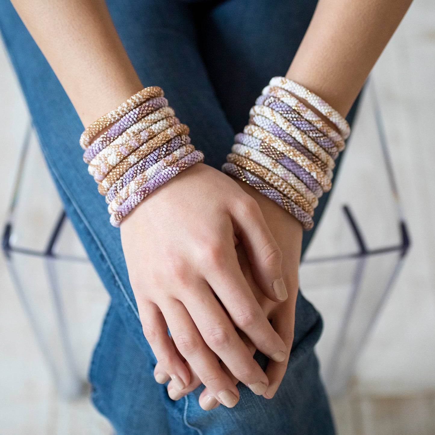 Aid Through Trade - Roll-On® Bracelet Provence- Set of 12
