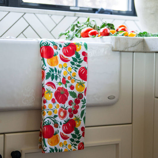 Paper Farm Press - Tomato Vine Tea Towel