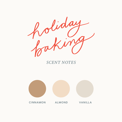 Poured Goods - Holiday Baking Candle | Cinnamon + Vanilla