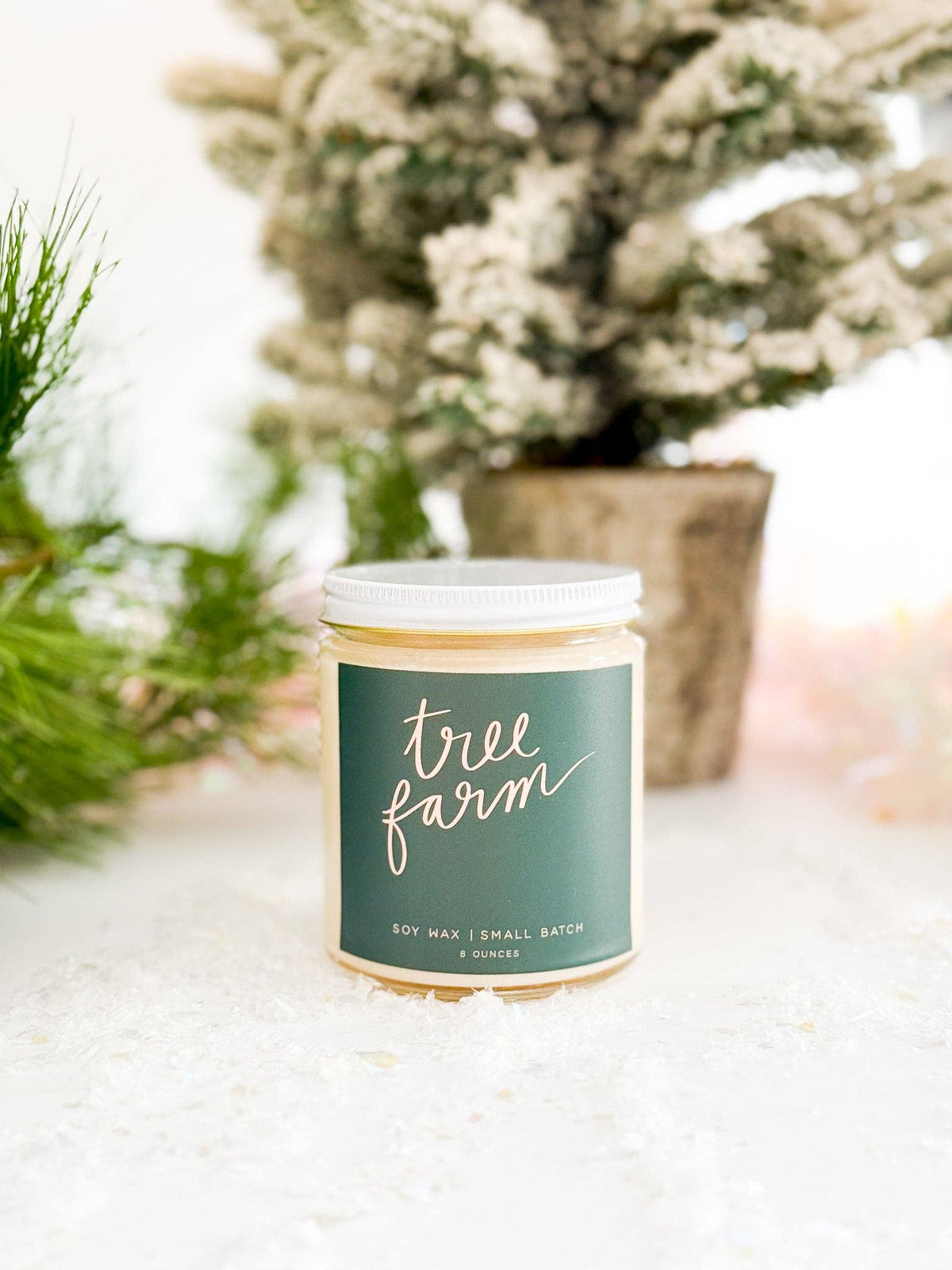 Poured Goods - Tree Farm Candle | Pine + Amber