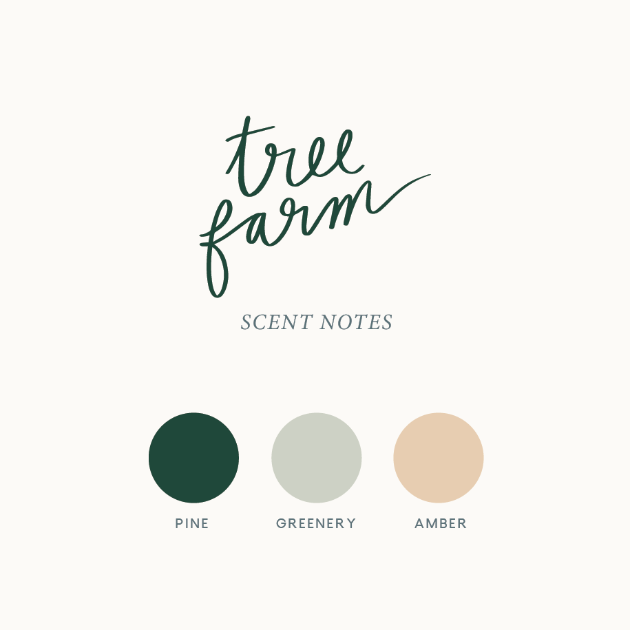 Poured Goods - Tree Farm Candle | Pine + Amber